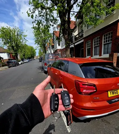 Audi Q2 spare key replacement in Bexhill