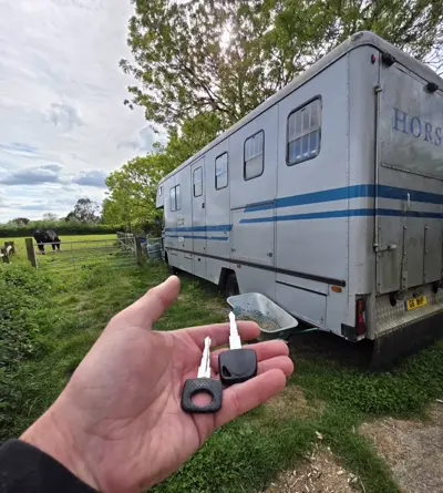 Mercedes horse box spare key