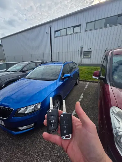 Skoda Octavia spare remote flip key
