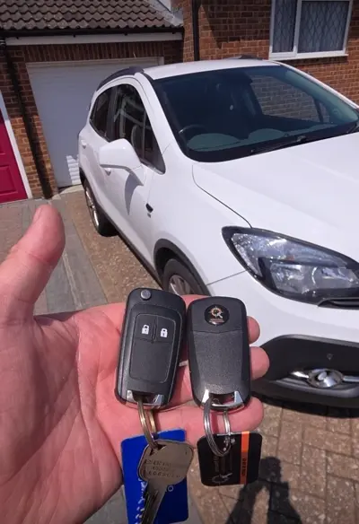 Vauxhall Mokka spare key