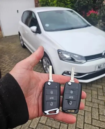 Volkswagen Polo spare key in Bexhill